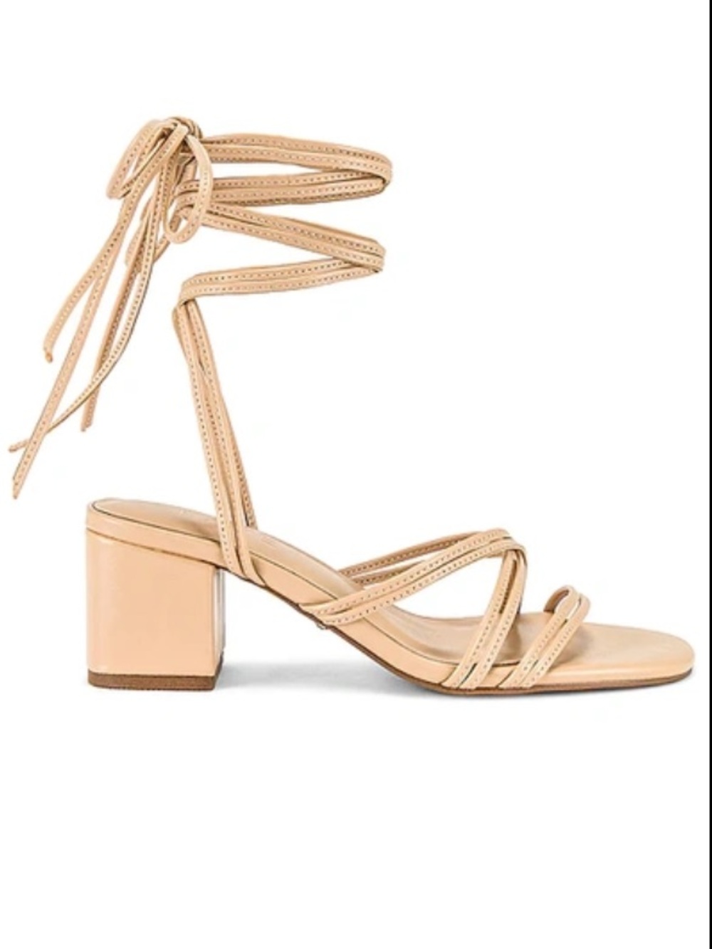 😍RAYE Sybil Sandals 👡 in Beige 8.5 w/Dust Bag!